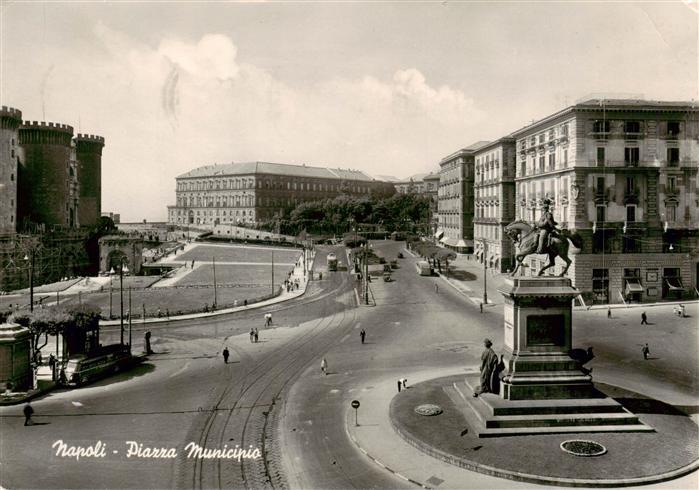 Napoli Neapel IT Piazza Municipio