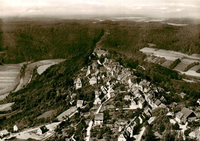 Langenburg Wuerttemberg Fliegeraufnahme