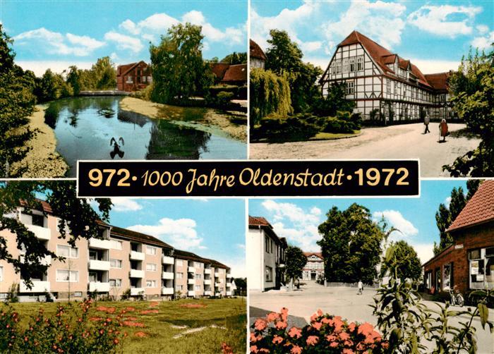 Oldenstadt Gondelteich Siedlung Fachwerkhaus