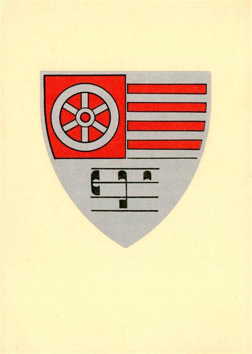Mainz  Rhein Wappen des Mainzer Domchors