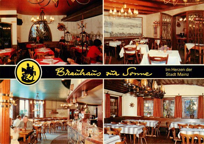 Mainz  Rhein Brauhaus zur Sonne Gastraeume