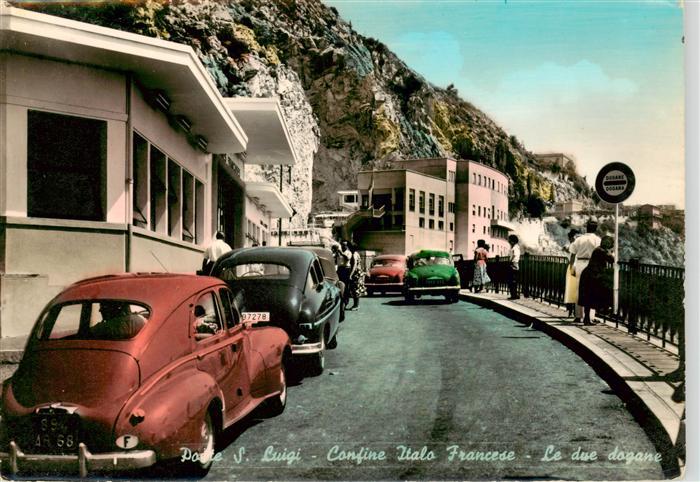 Ponte San Luigi Ventimiglia Vintimille Liguria IT Confine Italo Francese Le du d