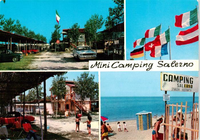Salerno IT Mini Camping Teilansichten Strand