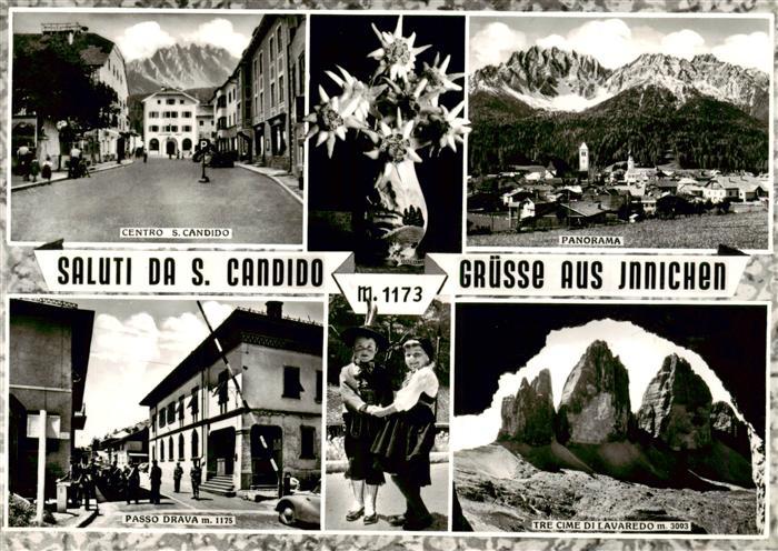 Innichen Suedtirol Centro S Candido Panorama Passo Drava Tre Cime Di Lavaredo