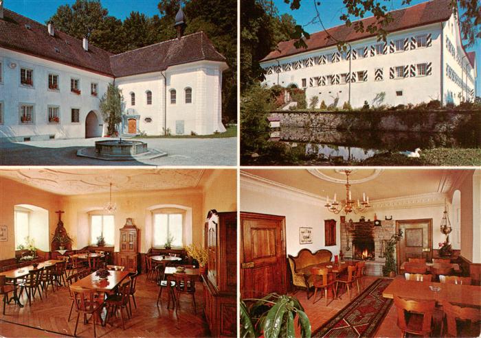 Muellheim Steckborn TG Gasthaus Schloss Klingenberg Gastraeume