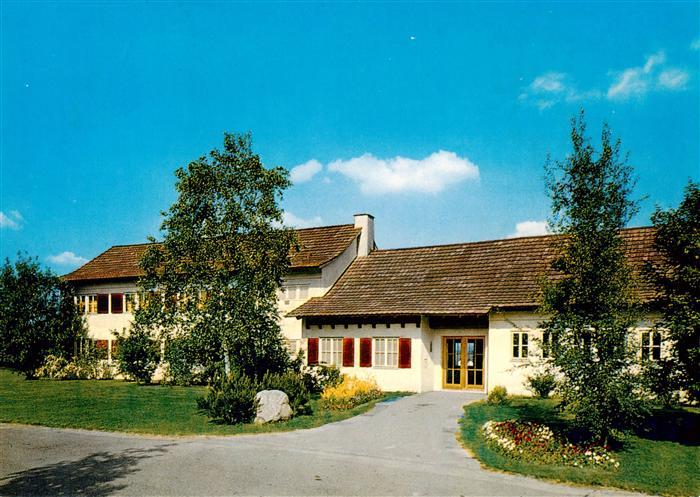 Schaffhausen  SH Reformierte Heimstaette mit Jugendhaus Ruedlingen Eingangsparti