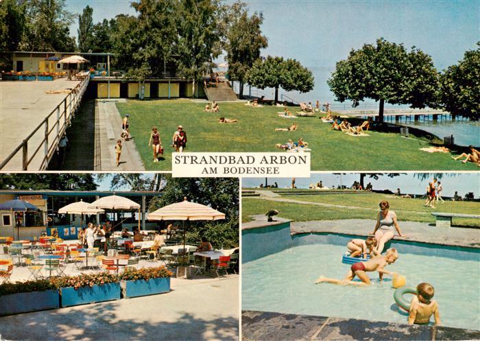 Arbon  TG Strandbad Arbon am Bodensee Teilansichten