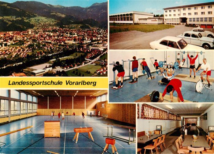 Dornbirn Vorarlberg AT Landessportschule Vorarlberg Kegelbahn Sporthalle