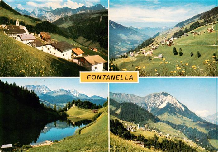 Fontanella Vorarlberg AT Gasthaus Stern Grosswalsertal Panorama