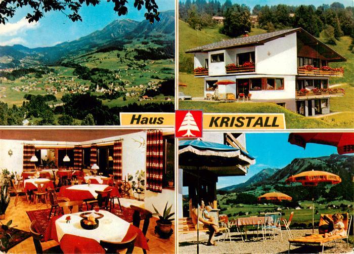 Egg Vorarlberg Panorama Haus Kristall Gaststube Terrasse