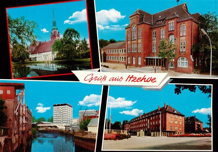 Itzehoe St Laurentii Kirche Auguste Viktoria Schule Stoer Kaserne