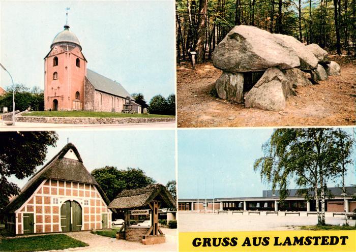 Lamstedt Kirche Boerdemuseum Findlinge