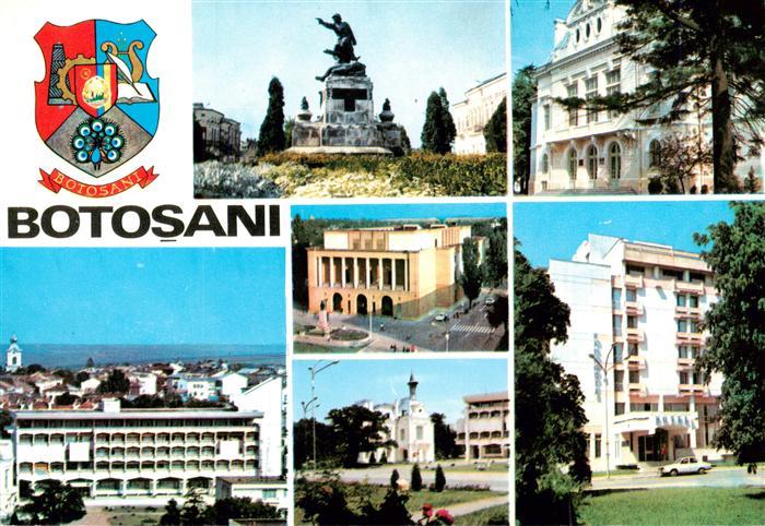 Botosani RO Monument Teilansichten