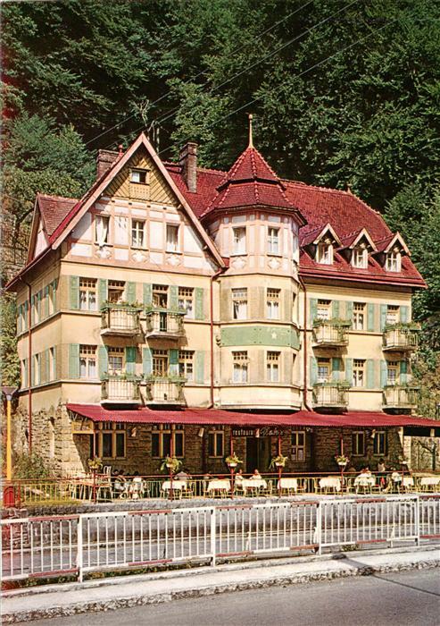 Hrensko Herrnskretschen Boehmen CZ Hotel Praha