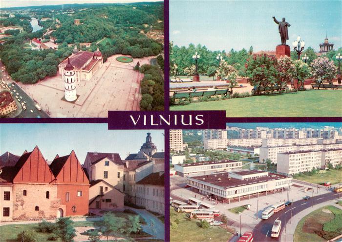 Vilnius Gedimino aikste Senamiescio fragmentas Lenino aikste Ziemuny gyvenamasis