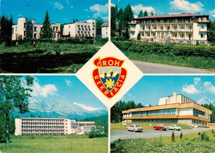 Vysoke Tatry SK Zotavovna ROH Javorina Volga Uran Morava
