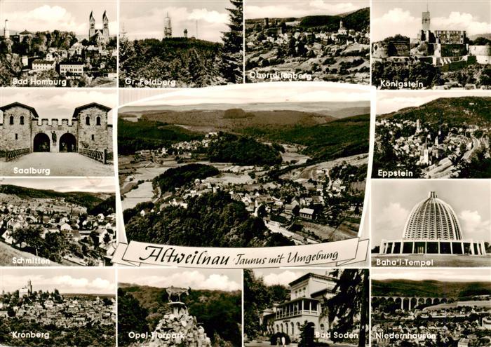 Altweilnau Alt-Weilnau Weilrod Bad Homburg Saalburg Schmitten Kronberg Gr Feldbe