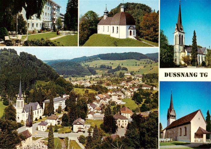 Dussnang TG Kurhaus Kirchen Fliegeraufnahme