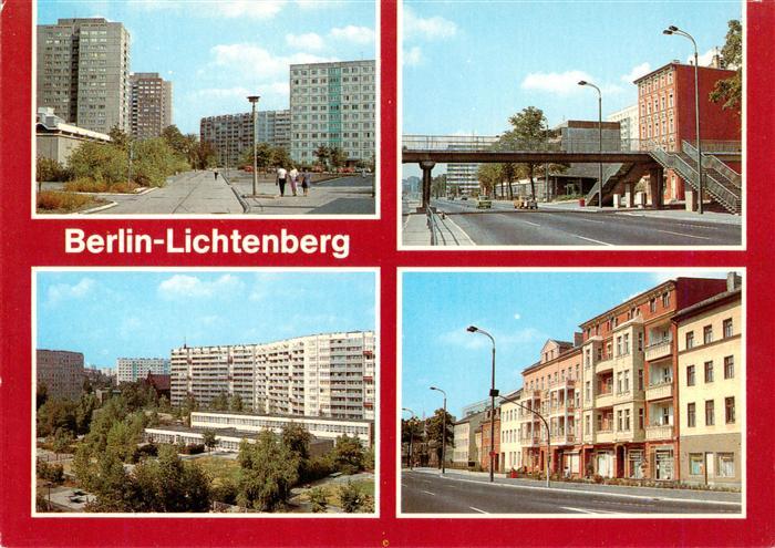 Lichtenberg Berlin Teilansichten
