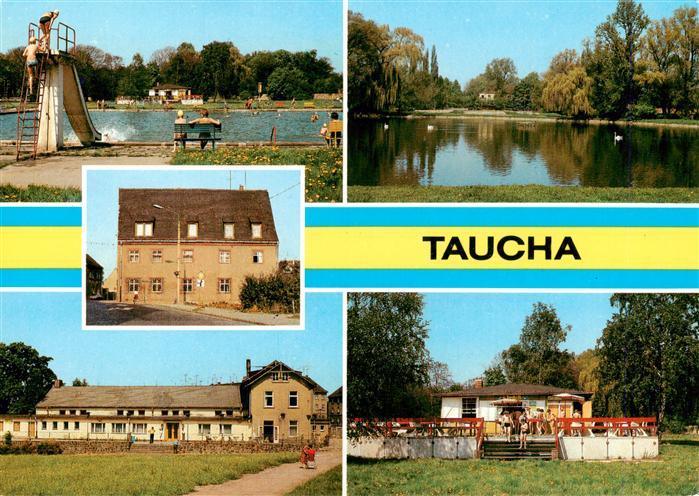 Taucha Sachsen Stadtbad Schoppenwiese Heimatmuseum HO Kulturhaus Stadthalle Imbi