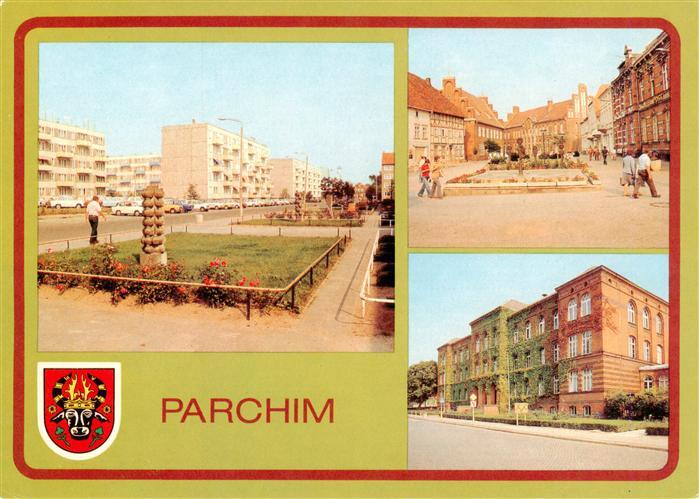 Parchim Wilhelm Pieck Platz Goethe Oberschule