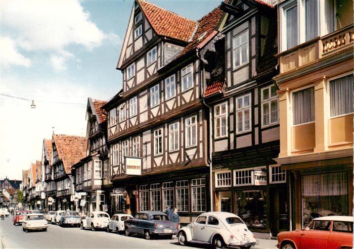 Celle  Niedersachsen Schuhstrasse mit Hotel Borchers