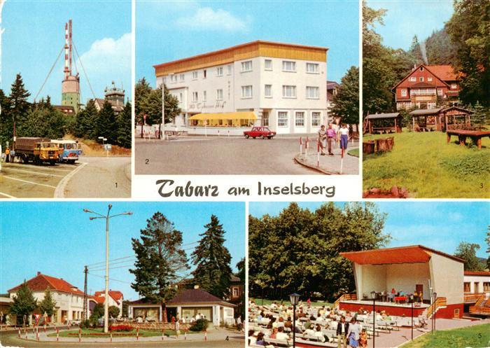Tabarz Bad Tabarz Grosser Inselsberg Hotel Tabarzer Hof Waldgaststaette Massermu