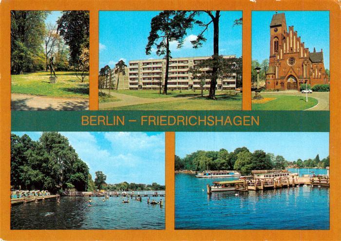 Friedrichshagen  Mueggelsee Berlin Mueggelpark Werlseestrasse Christophorus Kirc