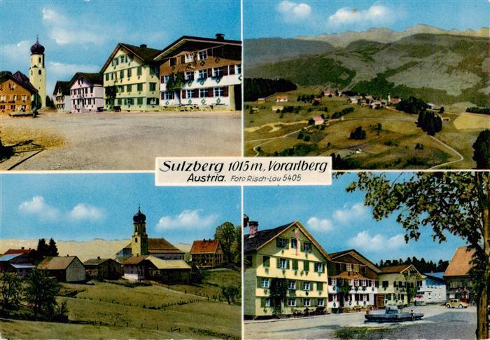 Sulzberg Vorarlberg AT Ortsansichten Panorama
