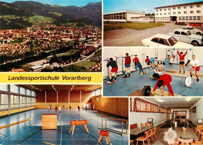 Vorarlberg AT Landessportschule Sporthalle Kegelbahn Gymnastikraum