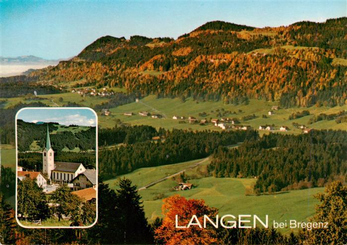 Langen Bregenz Panorama Kirche