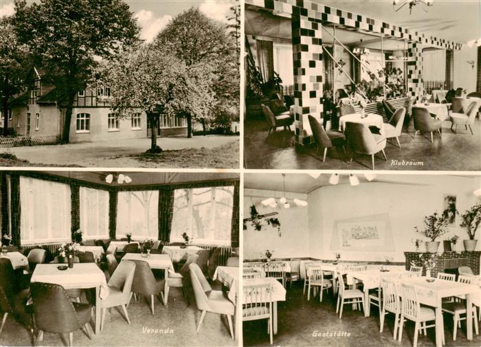 Guenserode VEB und Montagekombinat Schwedt Ferienheim Kapellmuehle Klubraum Vera