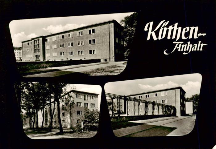 Koethen Anhalt Wohnheime der Ingenieurschule Chemie