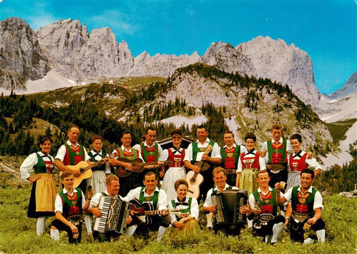 St Johann Tirol Jodler und Schuhplattlergruppe Wille Gantschnigg