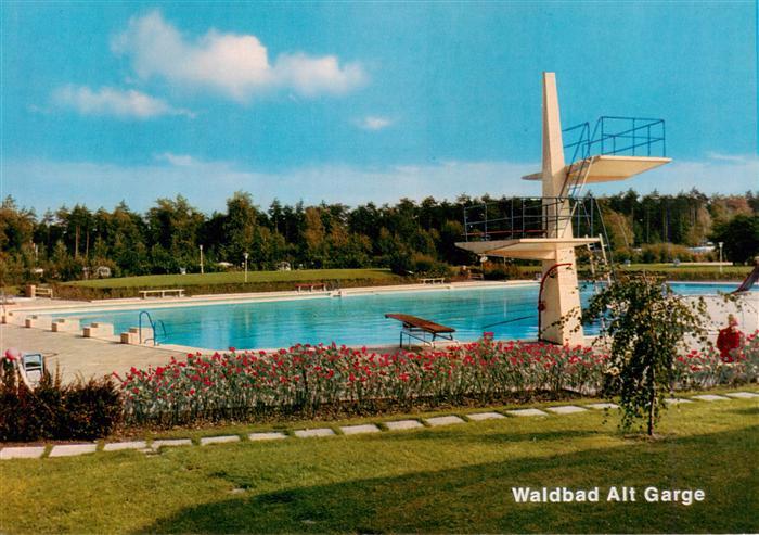 Alt Garge Waldbad Sprungturm