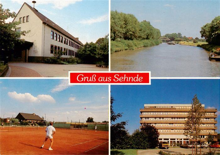 Sehnde Gebaeude Kanal Tennisplatz Hotel