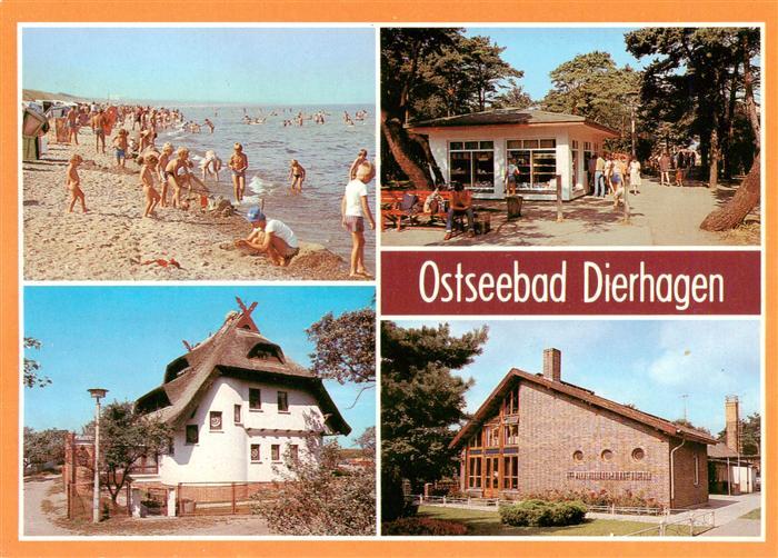 Dierhagen Ostseebad Strand Strandkiosk Haus Kaeppn Brass Ferienheim
