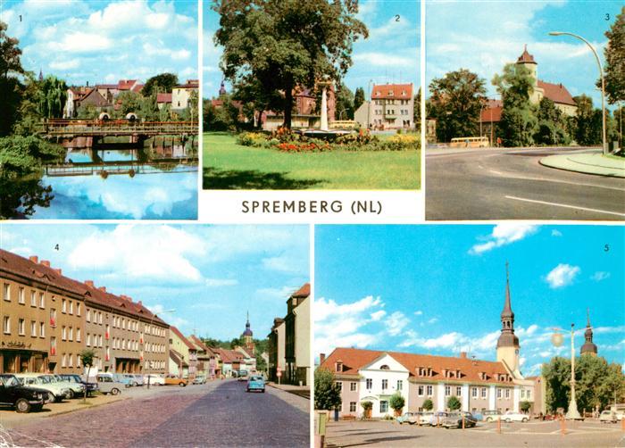 Spremberg Niederlausitz An der Spree Busbahnhof Schloss Clara Zetkin Strasse Rat