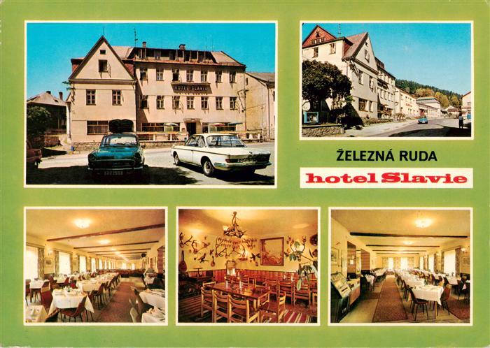 Zelezna Ruda Markt Eisenstein CZ Hotel Slavie Gastraeume