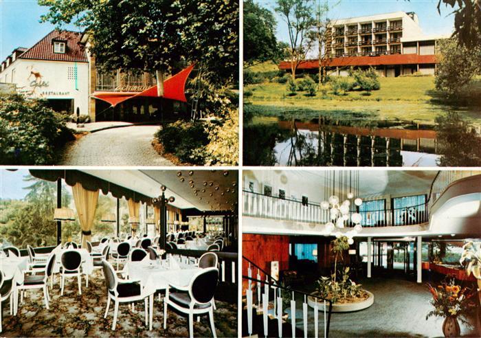 Bad Salzuflen Hotel Schwaghof Park und Sporthotel Gastraum Foyer