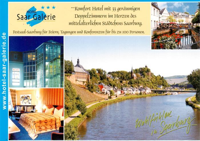 Saarburg Saar Hotel Saar Galerie Teilansichten Saarpartie