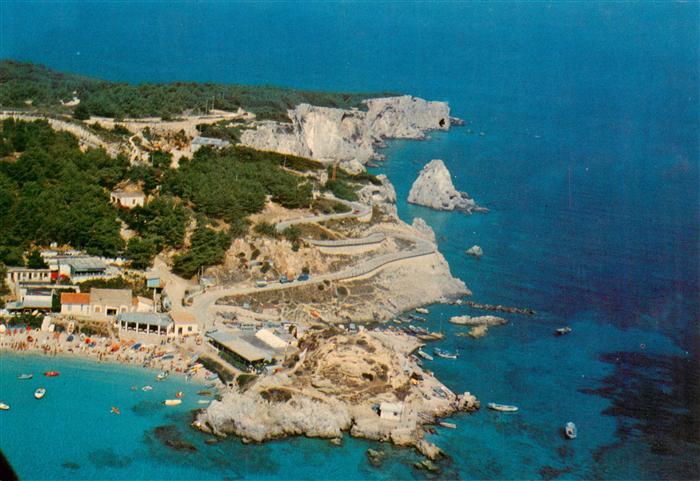 Isole Tremiti Puglia IT San Domino Fliegeraufnahme