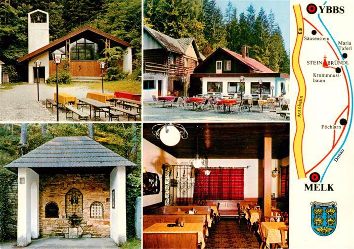 Krummnussbaum Wallfahrtsort Maria Streinbruendl Gasthof Adolf Renner Terrasse Ga