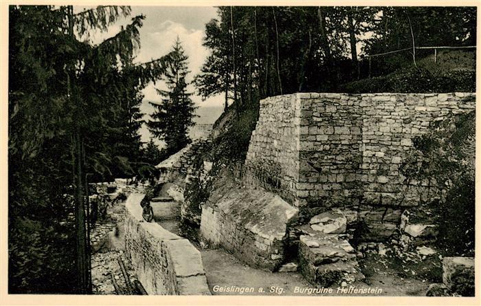 Geislingen Steige Burgruine Helfenstein