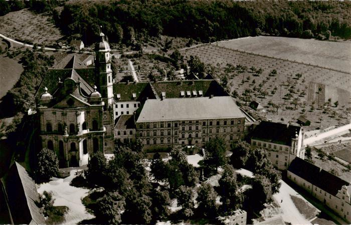 Neresheim Abtei Neresheim Fliegeraufnahme