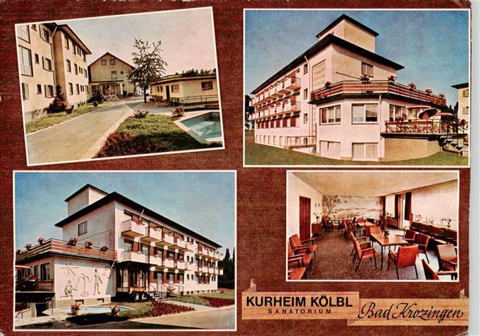 Bad Krozingen Kurheim Koelbl Sanatorium Ortspartien Gastraum