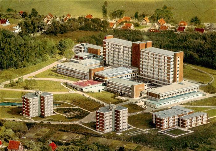 Stade Niederelbe Fliegeraufnahme Hauptschwerpunktkrankenhaus