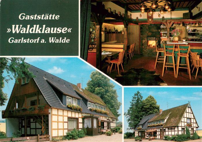 Garlstorf Walde Gaststaette Waldklause Gastraum