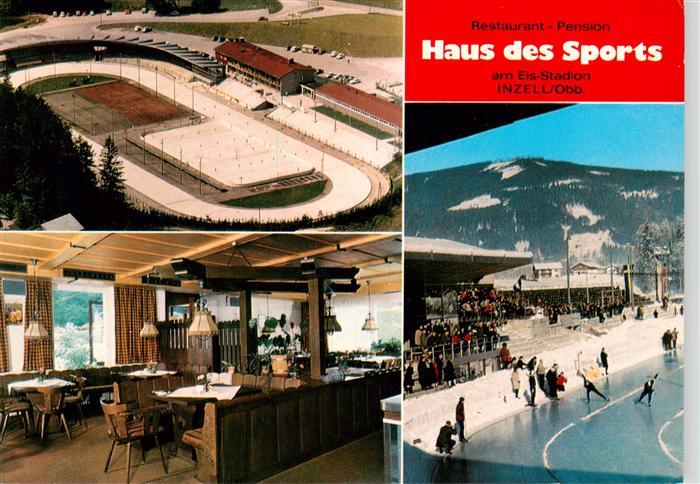 Inzell Traunstein Bayern Eisstadion Eisbahn Sport Gaststaette
