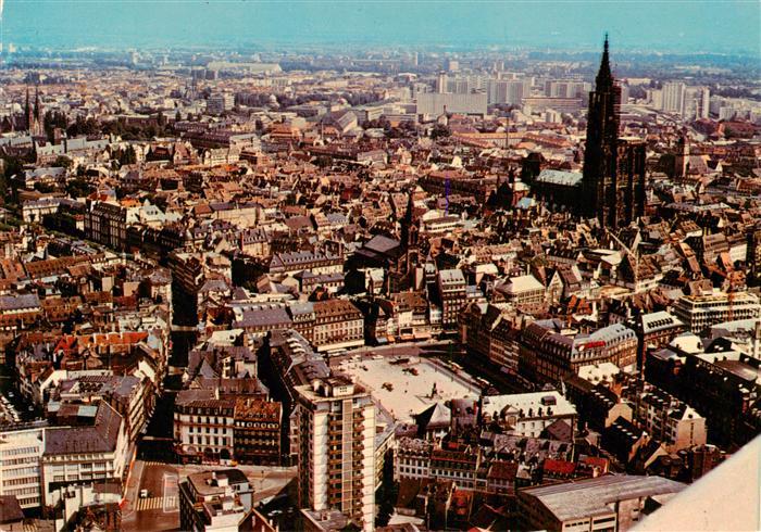 Strasbourg Strassburg 67 Bas-Rhin Vue aerienne